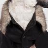 Pet Life Buttoned Coast-Guard Designer Fashion Faux-Fur Collared Wool Pet Dog Jacket Coat view 3
