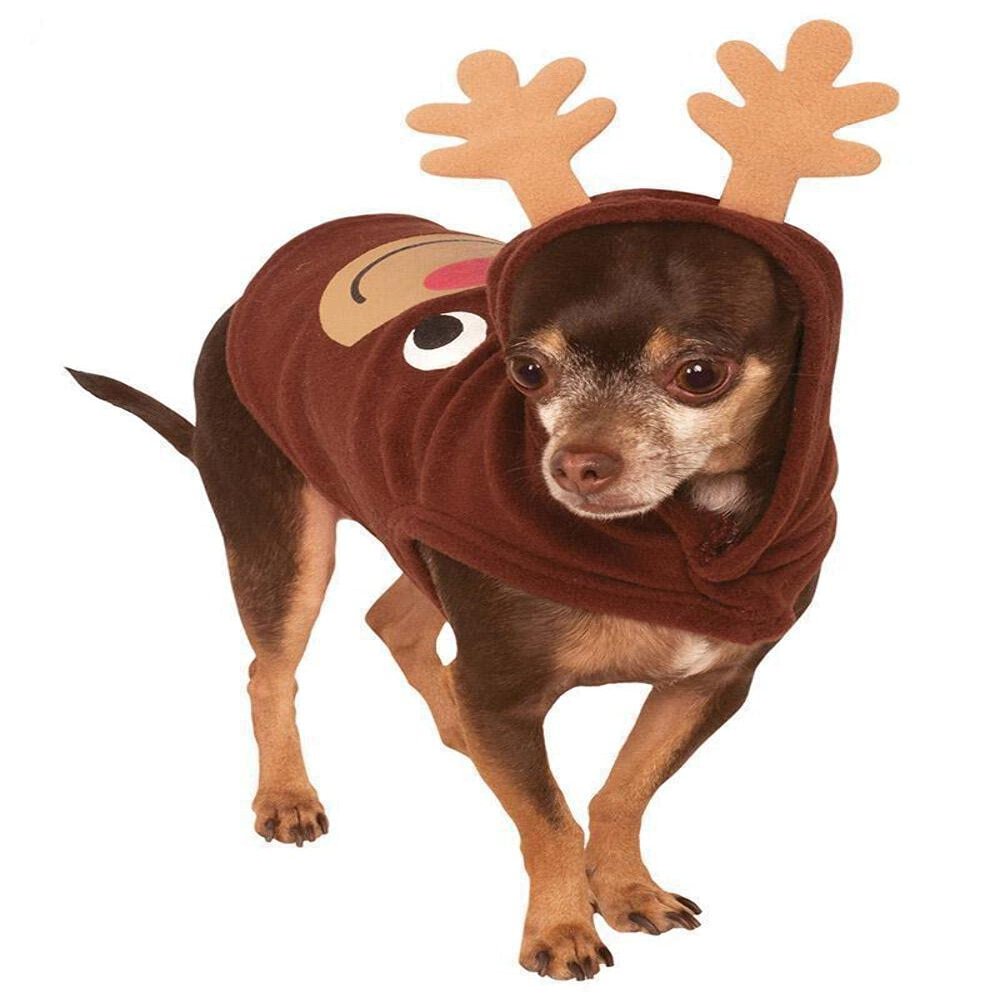 Rubie's Reindeer Hoodie, Large, Multicolor