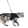 TRIXIE Pet Products 41895 1.20 m Soft Harness with Leash for Cats-XL, Black, 36-54cm view 4