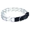 Coastal Pet Titan Easy-On Dog Prong with Buckle - Training Collar for Dogs - Durable Metal Dog Collar - Training Collar with Side Release Buckle - Black, 4 mm x 22" view 1
