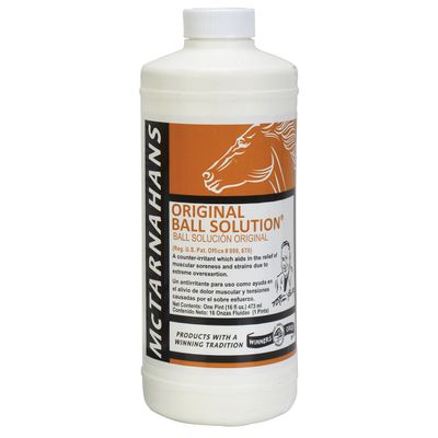 MCTARNAHANS Ball Solution, Horse Liniment, 16 oz
