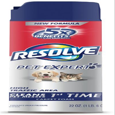 Resolve+Pet+Expert+High+Traffic%2c+Carpet+Foam%2c+22+oz+(Pack+of+10)
