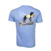 Dog is Good Unisex "Never Hike Alone" T-Shirts Blue Large view 1