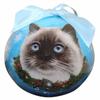 Himalayan Cat Christmas Ornament Shatter Proof Ball view 1
