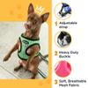 Bark Appeal Green Camo Step-in Dog Harness for Medium to Large Sized Pets Updated Sizing, Re-Measuring is Essential Soft Vest Harness Anti-Choke with Adjustable Strap & Heavy Duty Clip L view 4