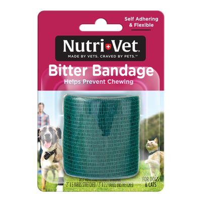 Nutri Vet Bitter Bandage, Self Adhesing Flexible Bandage, 2" (Package Varies)