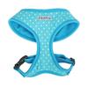 Puppia Dotty Dog Harness Over-the-Head No Pull No Choke Walking Training Adjustable for Small & Medium Dog, X-Small, Sky Blue view 1