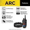 Dogtra ARC Slim Ergonomic 3/4-Mile Remote Dog Training E-Collar with 127-Level Precise Control via LCD Screen view 3