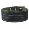 Genuine Leather Dog Collar 1.75" Wide Padded (Neck Circumference: 17.5"-21", Black) view 3