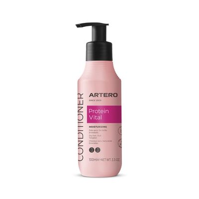 Artero Protein Vital Conditioner for Dogs and Cats Deep Hydration and Coat Repair with Silk Proteins Professional Grooming Conditioner, 3.3 oz