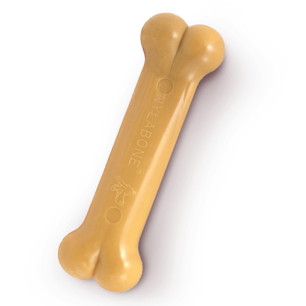 Nylabone Original Bone Power Chew Toy for Dogs, Durable & Tough Dog Toys for Aggressive Chewers, Peanut Butter Flavor, Small - Up to 25 lbs - Up to 25 Ibs, 1 Count