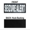 Doggie Stylz Set of 2 Reflective Seizure Alert Removable Patches with Hook Backing for Working Dog Harnesses & Vests. Durable and Interchangeable - Comes in 3 Sizes Small, Medium and Large view 3