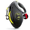 Trixie Flexi Neon Giant Tape Dog Leash (M) (Black/Neon) view 1