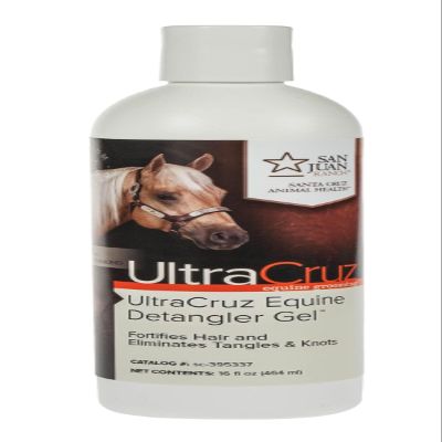 UltraCruz - sc-395337 Equine Detangler Gel for Horses, 16 oz