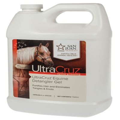 UltraCruz Equine Detangler Gel, 1 Gallon