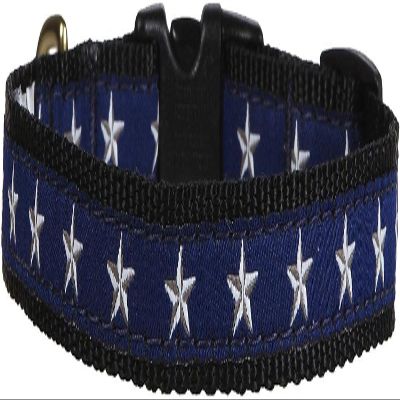 Up Country Dog Collar North Star Made in USA (Medium (12 to 18 Inches) 1 Inch Wide Width)
