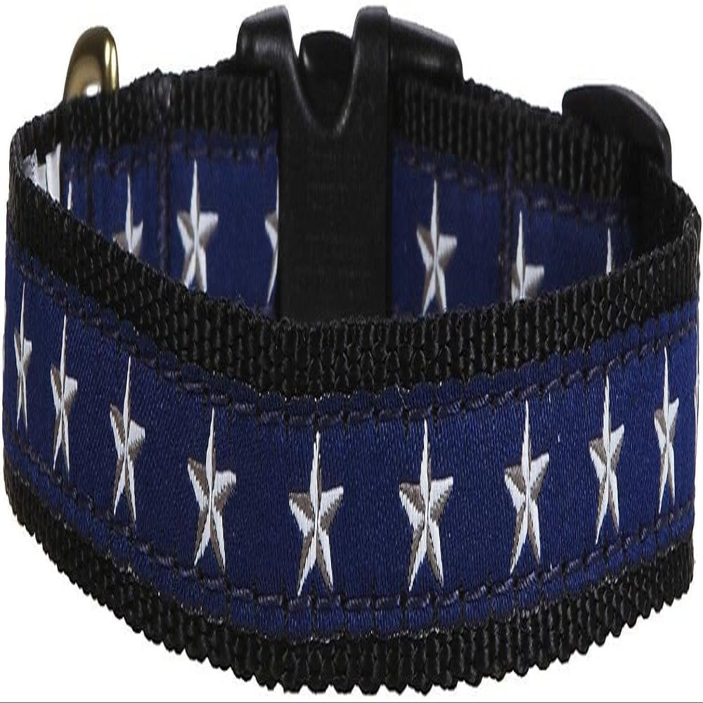 Up Country Dog Collar North Star Made in USA (Medium (12 to 18 Inches) 1 Inch Wide Width)