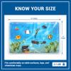 Skil-Care Gel Aquarium Sensory Pad with Floating Fish, 19" x 12", Visual Tracking and Sensory Input Pad for Therapy, Classroom and Autism Support, 912422 view 2
