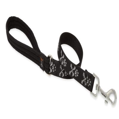 LupinePet Originals 3/4" Bling Bonz 2-Foot Traffic Lead/Leash for Medium and Larger Dogs