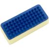 Lincoln Rubber Groomer With Sponge One Size Blue Cream view 1