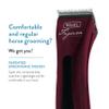 Wahl Professional Animal Figura Equine Horse Cordless Clipper Kit (8868-200), Metallic Red view 3