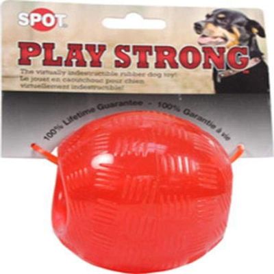 SPOT Play Strong Bones Chew Toys and Ball Toys for Dogs - Great for Aggressive Chewers and Puppies - Ball - Small