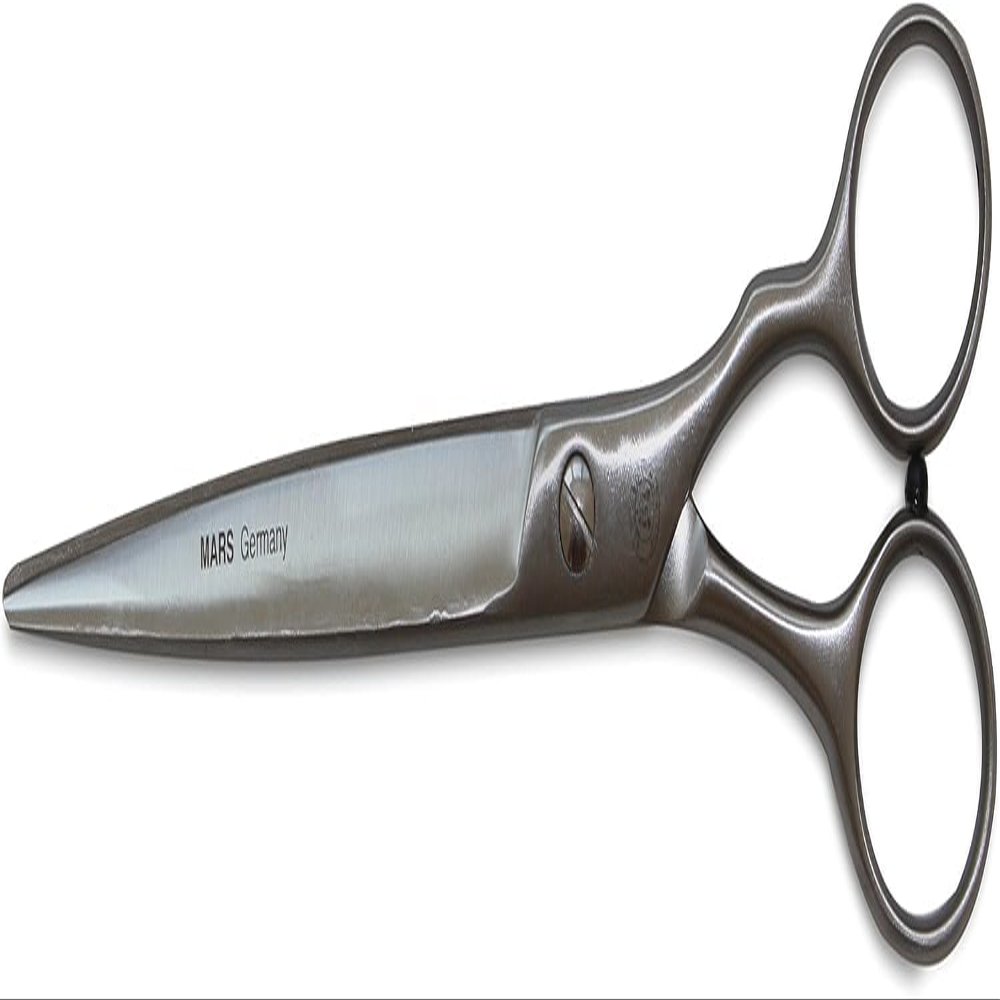 Mars Professional Stainless Steel Scissors, Polished Blades, 8" Length