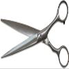 Mars Professional Stainless Steel Scissors, Polished Blades, 8" Length view 2