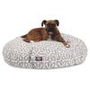 Orange Aruba Medium Round Indoor Outdoor Pet Dog Bed With Removable Washable Cover By Majestic Pet Products view 3