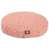 Orange Towers Medium Round Indoor Outdoor Pet Dog Bed With Removable Washable Cover By Majestic Pet Products view 1