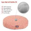Orange Towers Medium Round Indoor Outdoor Pet Dog Bed With Removable Washable Cover By Majestic Pet Products view 2
