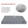 Majestic Pet Chevron Rectangle Dog Bed Washable Non Slip Comfy Pet Bed Crate Bed with Removable Washable Cover Kennel Bed for Sleeping, Polyester Fiber, X-Large, Navy view 3