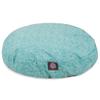 Majestic Pet Teal Native Medium Round Indoor Outdoor Pet Dog Bed with Removable Washable Cover Products view 1