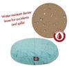 Majestic Pet Teal Native Medium Round Indoor Outdoor Pet Dog Bed with Removable Washable Cover Products view 4