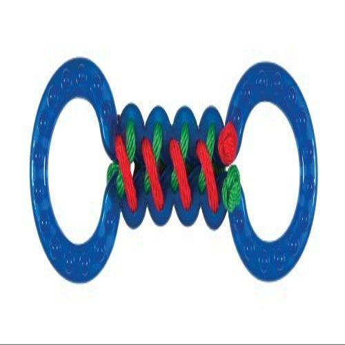 Chomper Assorted Braided Rope & TPR Double Tug TPR Braided Double Dog Toy Large