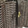 Bone Dry Pet Storage Collection Toy Basket, Medium, 21x13x8", Brown Plastic Wicker view 4