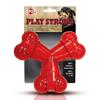 SPOT Play Strong Trident Bone - Durable TPR Long Lasting Dog Chew for Aggressive Chewers, Hole for Treats, Virtually Indestructible Toy for Large Dogs & Puppies up to 90lbs - 6 inch view 2