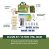 Adventure Medical Kits Trail Dog Medical Kit - Pet First Aid Kit with Dressings, Bandages, Instruction Manual & Tools - Lightweight, Compact Dog Safety Pack view 4