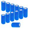 Prairie Horse Supply 12 Pack Premium Vet Wrap - Self Adhesive Bandage Wrap & Athletic Tape - 4" x 5 Yards Elastic & Self-Sticking Cohesive Bandage for Pets, Sports, Wrists & Ankles - Blue view 1
