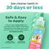 TropiClean Fresh Breath Dog Toothpaste for Teeth Cleaning, Breath Freshener, Easy to Use Plaque & Tartar Remover Gel, No Toothbrush Needed, 2oz. view 3