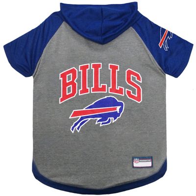 Pets First NFL Buffalo Bills Hoodie for Dogs & Cats. NFL Football Licensed Dog Hoody Tee Shirt, Medium. Sports Hoody T-Shirt for Pets. Licensed Sporty Dog Shirt (BUF-4044-MD)